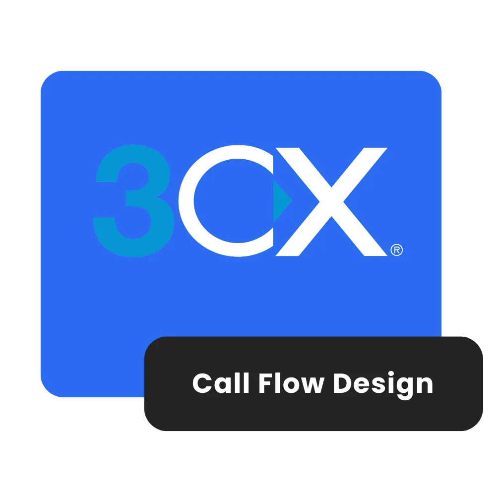 3CX Call Flow Design Programierung