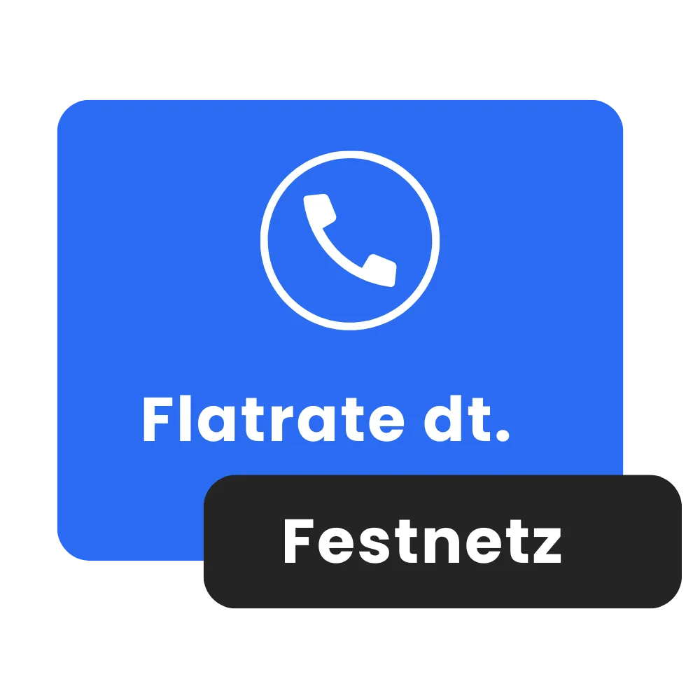 Flatrate ins deutsche Festnetz