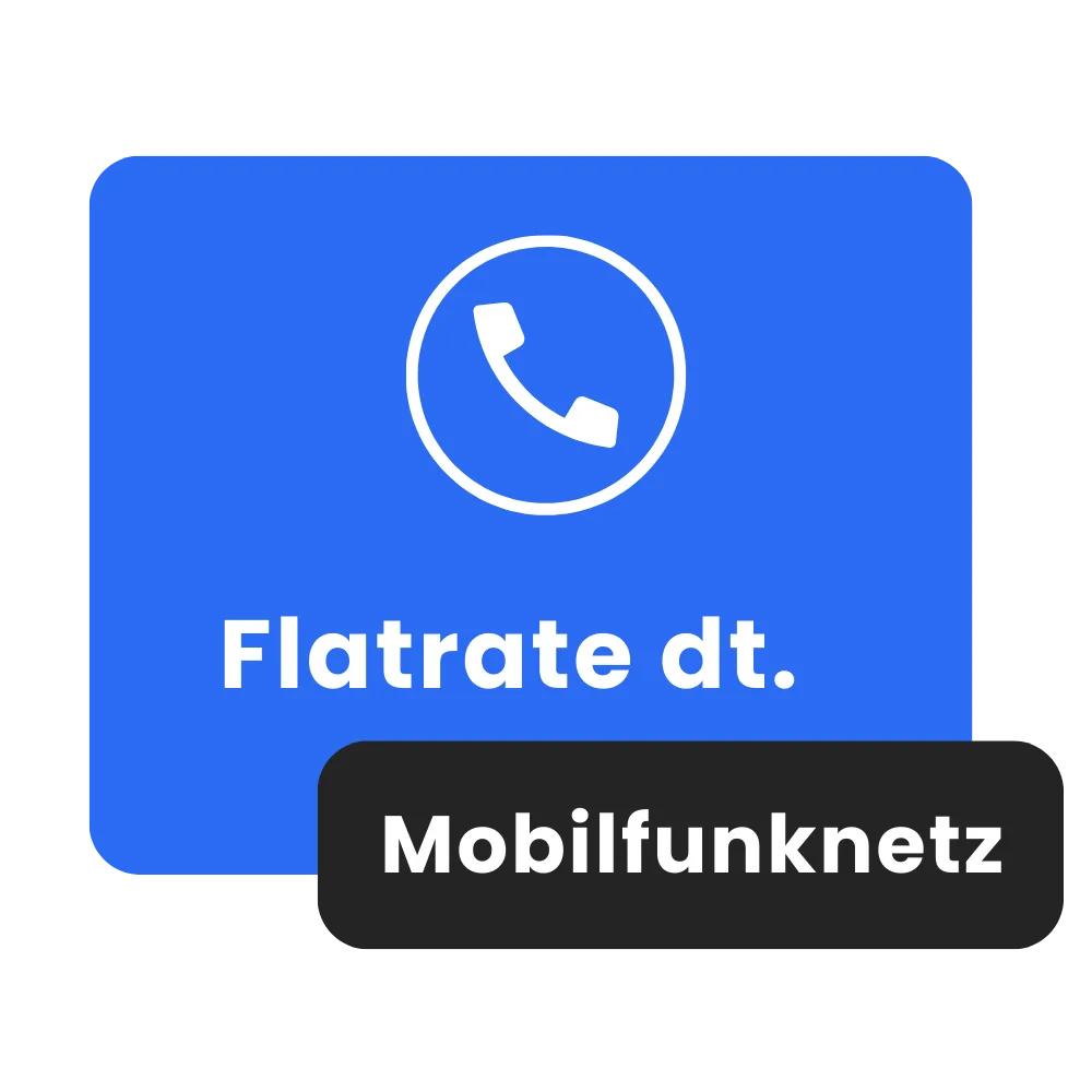Flatrate ins deutsche Fest- und Mobilfunknetz